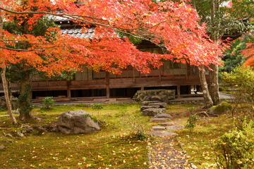 上高野の紅葉寺