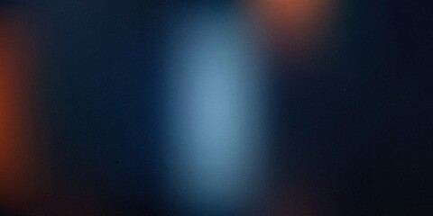 Mystical aurora gradient: calm blue and fiery orange interplay