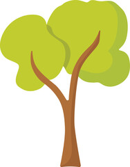 Tree in hand drawn style