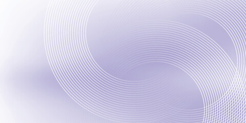 Abstract circle lines on light blue background. Geometric stripe line art design