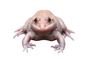 Leucistic Chinese edible frog (Hoplobatrachus rugulosus), also known as the East Asian bullfrog or Taiwanese frog is a species of frog in the family Dicroglossidae.