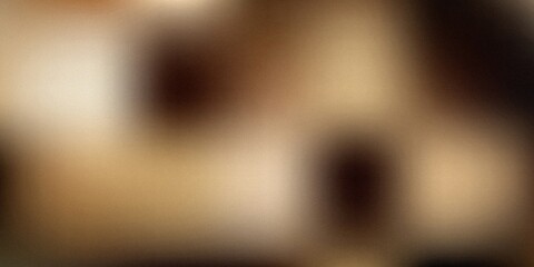 Mysterious silhouette: blurred nighttime portrait