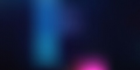 Mystical gradient: dark night with cosmic blue and pink highlights