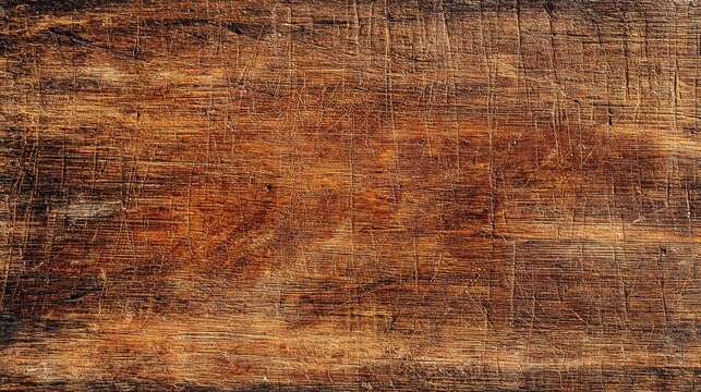 Rustic dark brown wood texture with aged scratches and grain
