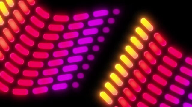 Gradient Dashed Line Animation Motion Background