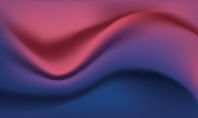 Abstract flowing fabric with vibrant pink and blue gradients.