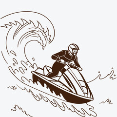 WebExtreme Water Sports Jet Ski Adventure Scene