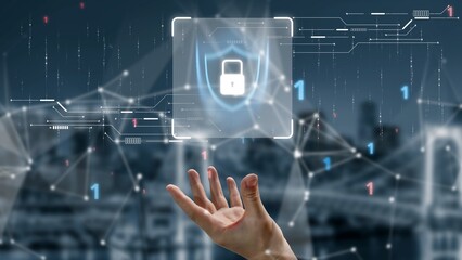 Cyber security protection and cyber security strategies against cyber threats, system hacks,...