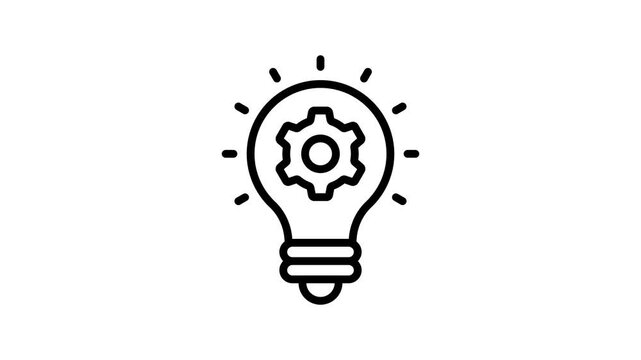 Idea management, skill development vector design in modern style