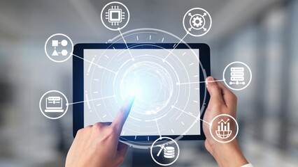 Concept of big data processing and analysis using big data architecture enables insights, big data...