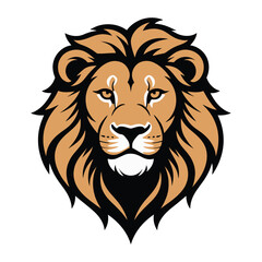 lion head vector