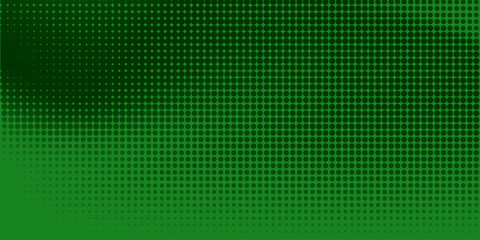 Bright green pop art background in retro comic book style