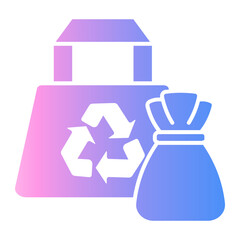 recycling Gradient icon