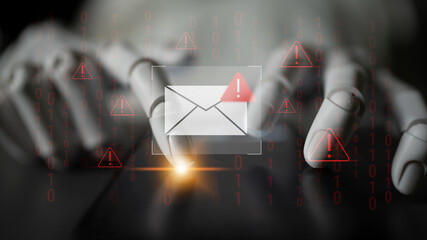 AI enhances cybersecurity through intelligent phishing detection, analyzing email patterns, and preventing fraudulent messages before they reach users. Parse