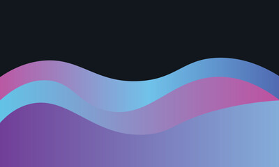 abstract background featuring flowing waves and a smooth color gradient in blue, purple, and pink hues. Perfect for tech, fashion, and creative project banners, covers, or wallpapers.