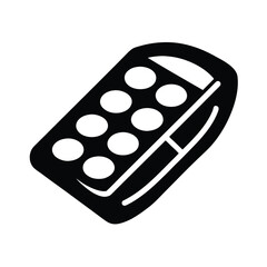 Lip Palette Flat Icon