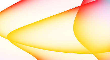 Abstract swirling gradient of warm colors on a dark background