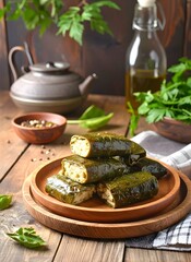 Lemper, ein traditioneller indonesischer Snack, der aus Klebreis und einer F&uuml;llung besteht. 
