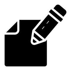 edit file glyph icon