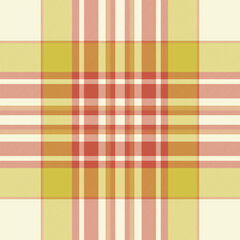 Classic tartan pattern, a seamless plaid design, perfect for backgrounds, textures, or textile designs. Warm colors create a comforting, traditional aesthetic.