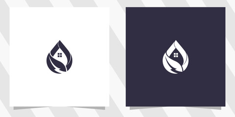 Modern Home And Nature Logo Design