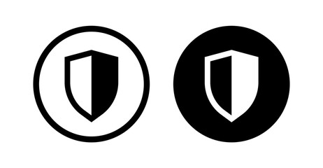 Protection icon. Shield symbol. Guard, secured sign
