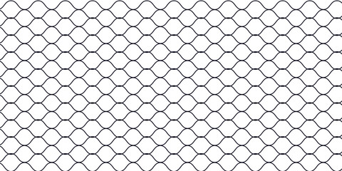 Mesh texture for fishing nets. Seamless pattern for sportswear or soccer goal, volleyball net, basketball hoop, hockey, athletics. Abstract net background for sports © Ubay
