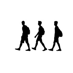 Diverse set of man and people silhouettes shows lifestyle activities and various poses for architectural designs and renderings. set of silhouettes business woman working Business people silhouettes