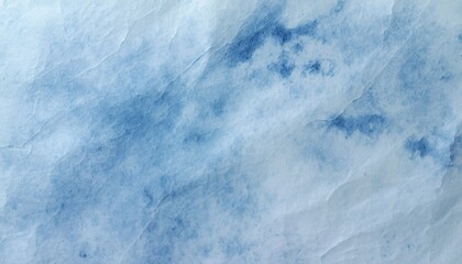 Obraz premium 藍染めされた和紙のテクスチャ背景、ムラのある青い日本の伝統的な紙、手漉きの風合い