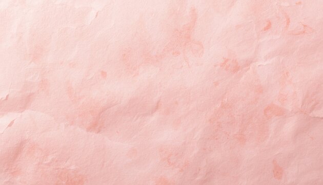 ピンク色の和紙のテクスチャ背景、桜色のしわのある日本の紙、繊維のあるクローズアップ