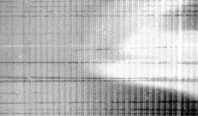 Seamless vintage distressed small halftone dot background pattern. Grunge black and white printer...