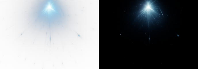 Bright solar flare with luminous sunbeam, radiant glow, and light effects ideal for summer illustrations, energy visuals, and glowing sunlight projects