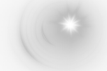 Bright sparkling star with glowing light, radiant flare, and sparkling rays perfect for magical holiday backgrounds, festive illustrations, and luminous celebration designs