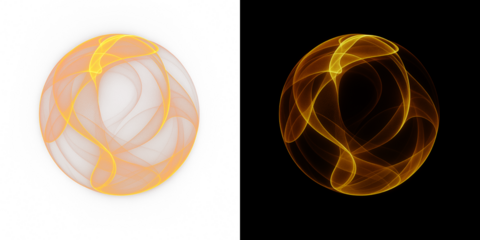 Glowing neon circle with electric energy, spark explosion, and lightning bolt suitable for sci-fi illustrations, digital visuals, and modern design projects