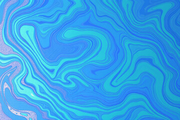 abstract blue background with waves