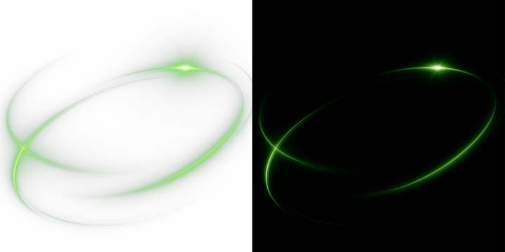 Brilliant neon circle with transparent futuristic glow perfect for digital illustration, electronic designs, and sci-fi background compositions - Powered by Adobe