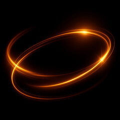 Golden swirling vortex with glowing magic energy trails