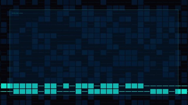 Data visualization matrix with hovering chart elements