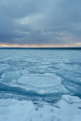 Pancake Ice Formation in the Arctic 