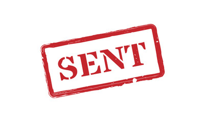 Rectangular Red Stock Stamp Icon