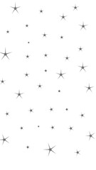 black and white stars