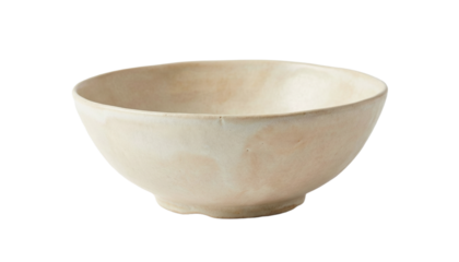 Earthenware Bowl: A rustic earthenware bowl, embodies simplicity and natural beauty. Its organic shape and textured surface offer a visual feast of calm and functionality. 