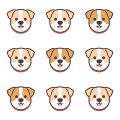 Cute Dog Icon Design Very Cool