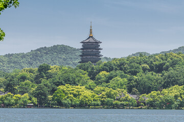 Leifeng Pagoda, West Lake Scenic Area, Hangzhou, China
