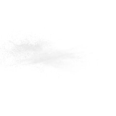 White Snow Powder Puff Explosion Abstract Dark Texture PNG