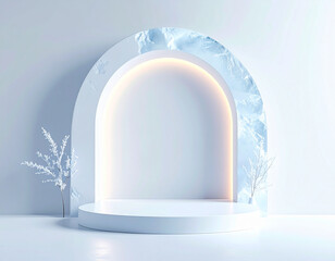 Crystal Winter Arch &ndash; Luxury Product Portal