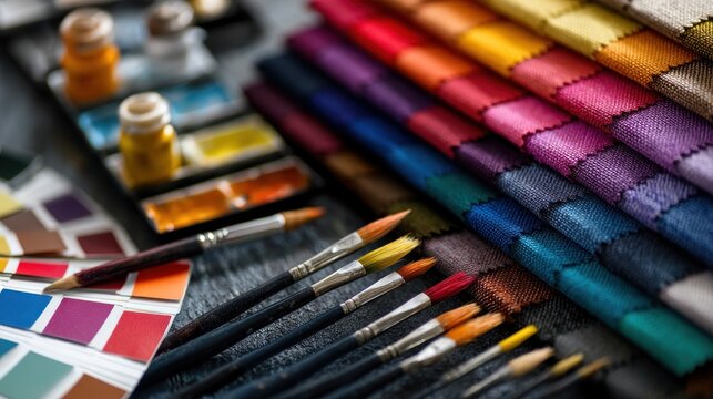 Design materials palette