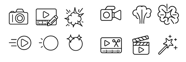 Essential elements for film production, photography, post-production, and visual effects