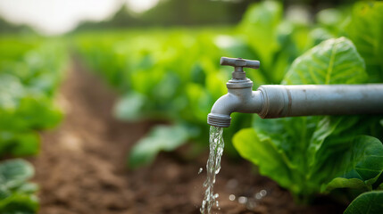 Water supply for farming infrastructure, efficient irrigation systems and sustainable agricultural practices, crop watering network, farm hydration distribution, rural water manage
