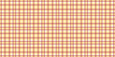 Seamless plaid pattern with warm, vibrant yellow, maroon, and white squares, ideal for fabric, background, and textile designs. This classic tartan check offers a cozy, rustic, and inviting feel.